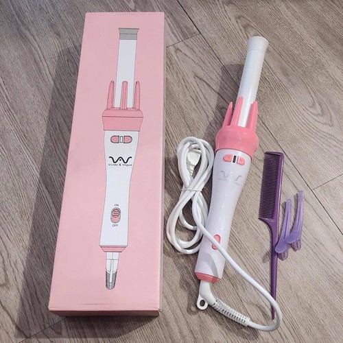 Máy Làm Tóc 💝Freeship💝 Máy uốn tóc Mini làm xoăn tóc xoay VIVID 360 độ