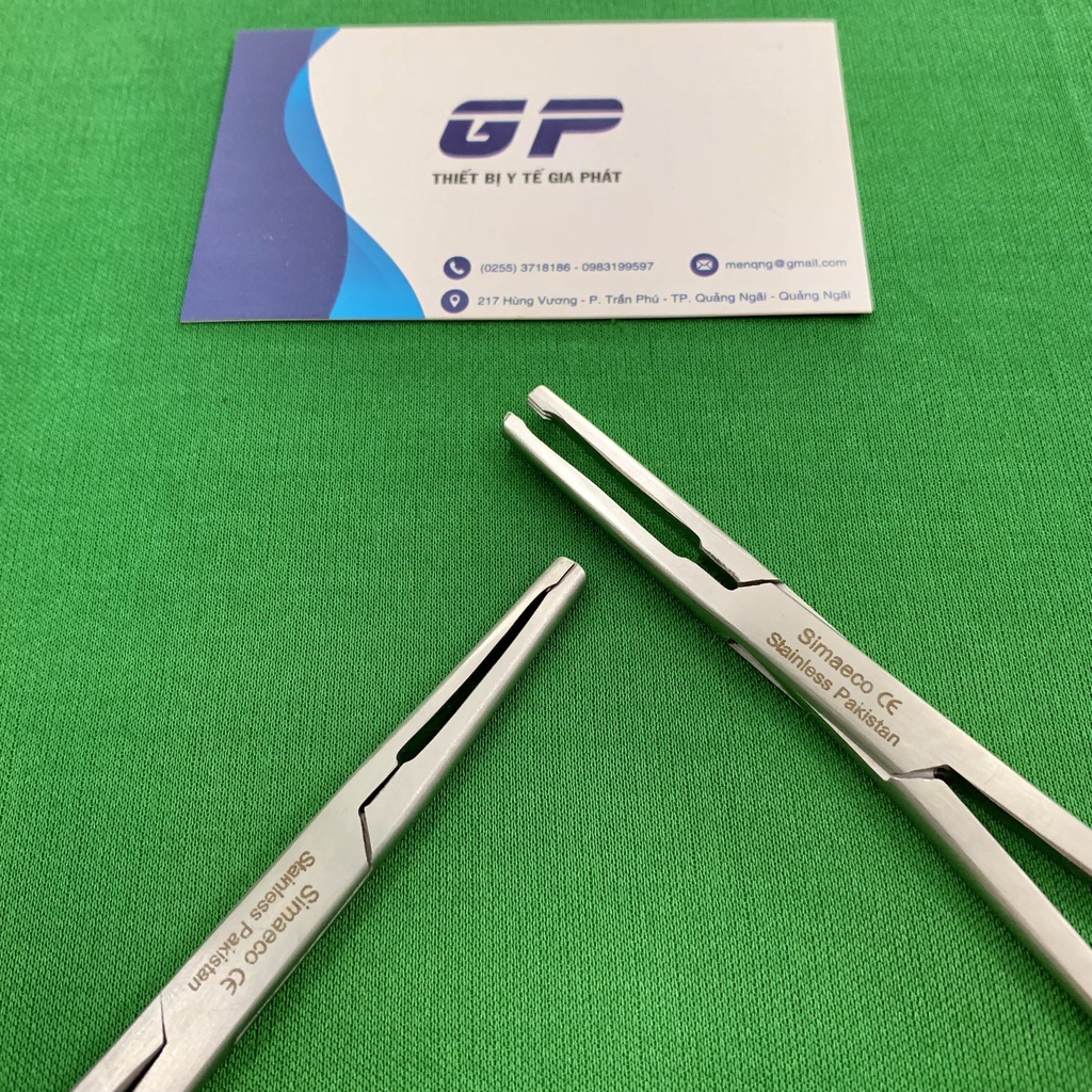 KẸP RĂNG CHUỘT KẸP ALLIS 19CM LOẠI 3x4 RĂNG CHÍNH HÃNG SIMAECO