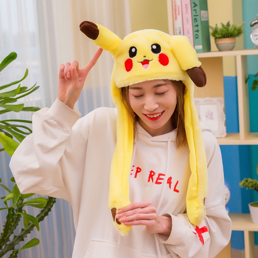 Nón nhồi bông hình Pikachu dễ thương 60cm