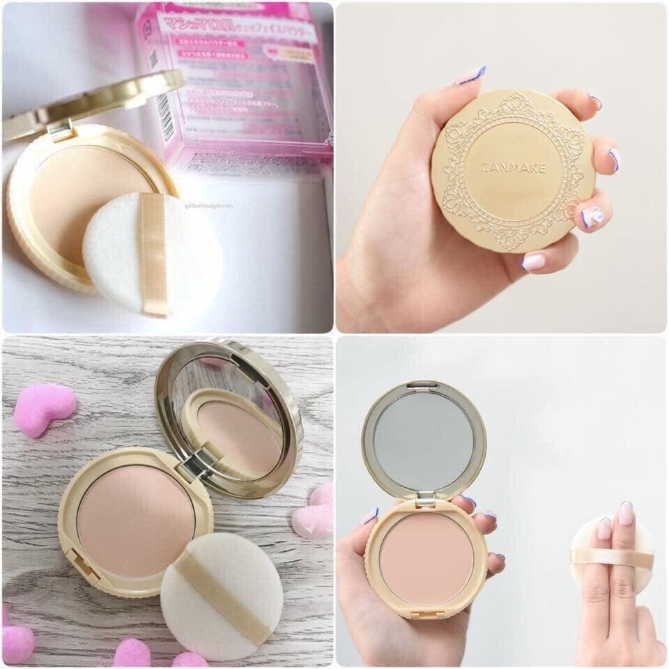 Phấn phủ nén Canmake Marshmallow Finish Powder Nhật Bản