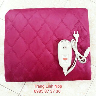 Chăn điện nhung Hàn Quốc 1m35x 1m8