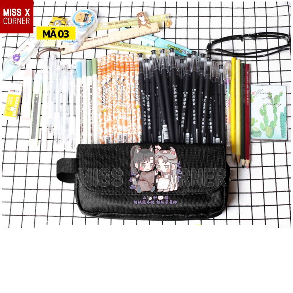 Hộp bút Couple Mặc Nhiên x Sở Vãn Ninh / Husky và Sư Tôn mèo trắng của hắn