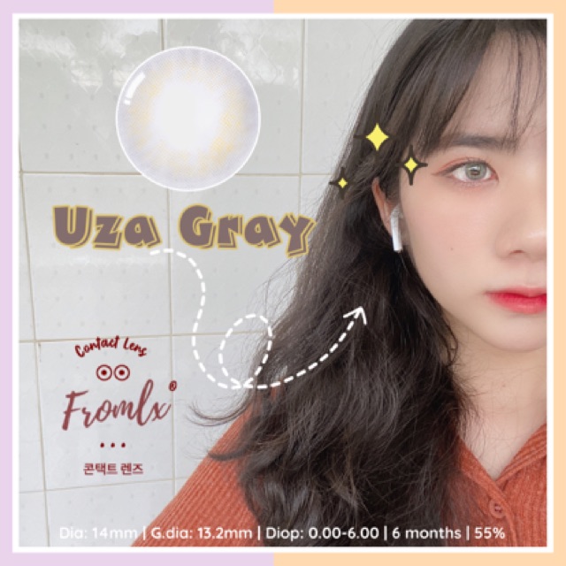 KÍNH ÁP TRÒNG UZA GRAY <0-6 độ>