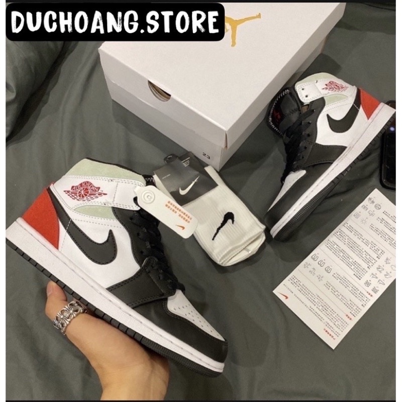 GIÀY NII.KEE J.D1 MID UNION RED 1:1 SC
