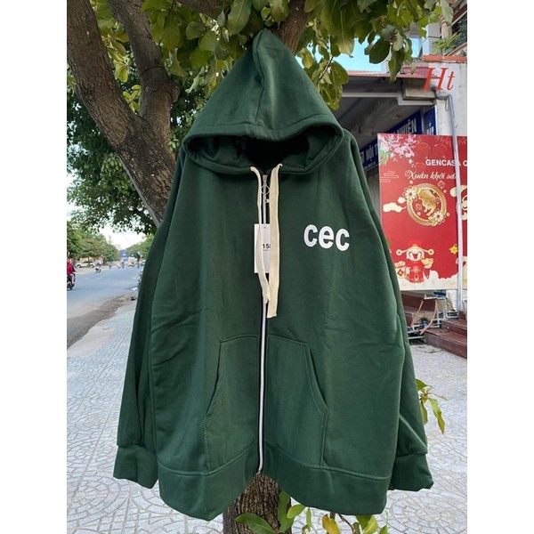 Áo khoác nỉ logo CEC HT12