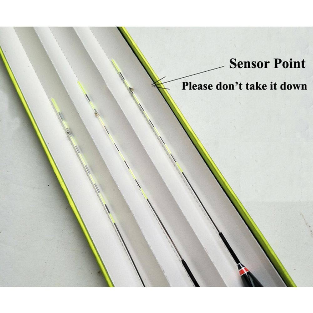 Phao nổi câu cá có đèn LED thay đổi màu sắc hỗ trợ bảo động khi cá cắn câu