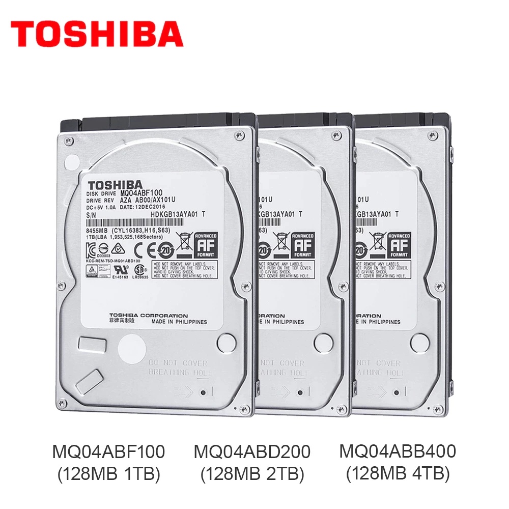 Ổ Cứng Toshiba Gắn Trong HDD 2.5 inch cho PS4, PS3 và Laptop - NEW