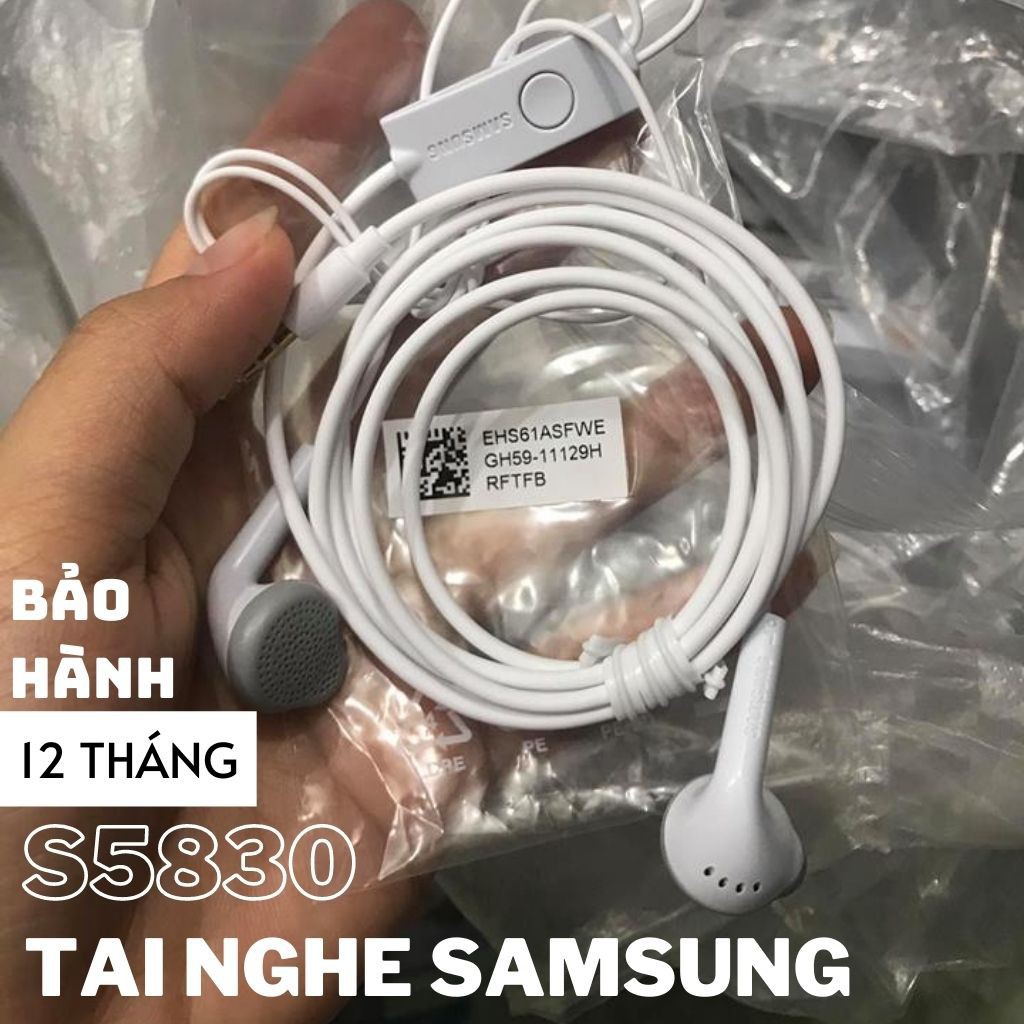 Tai Nghe Có Dây 👑 Tai Nghe Nhét Tai Dành Cho Iphone/ Samsung/ Oppo  - BH 3 Tháng, Lỗi 1 Đổi 1 Trong 15 Ngày