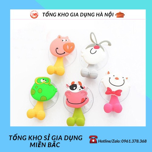 Kẹp bàn chải đánh răng hình thú hút chân không 1630