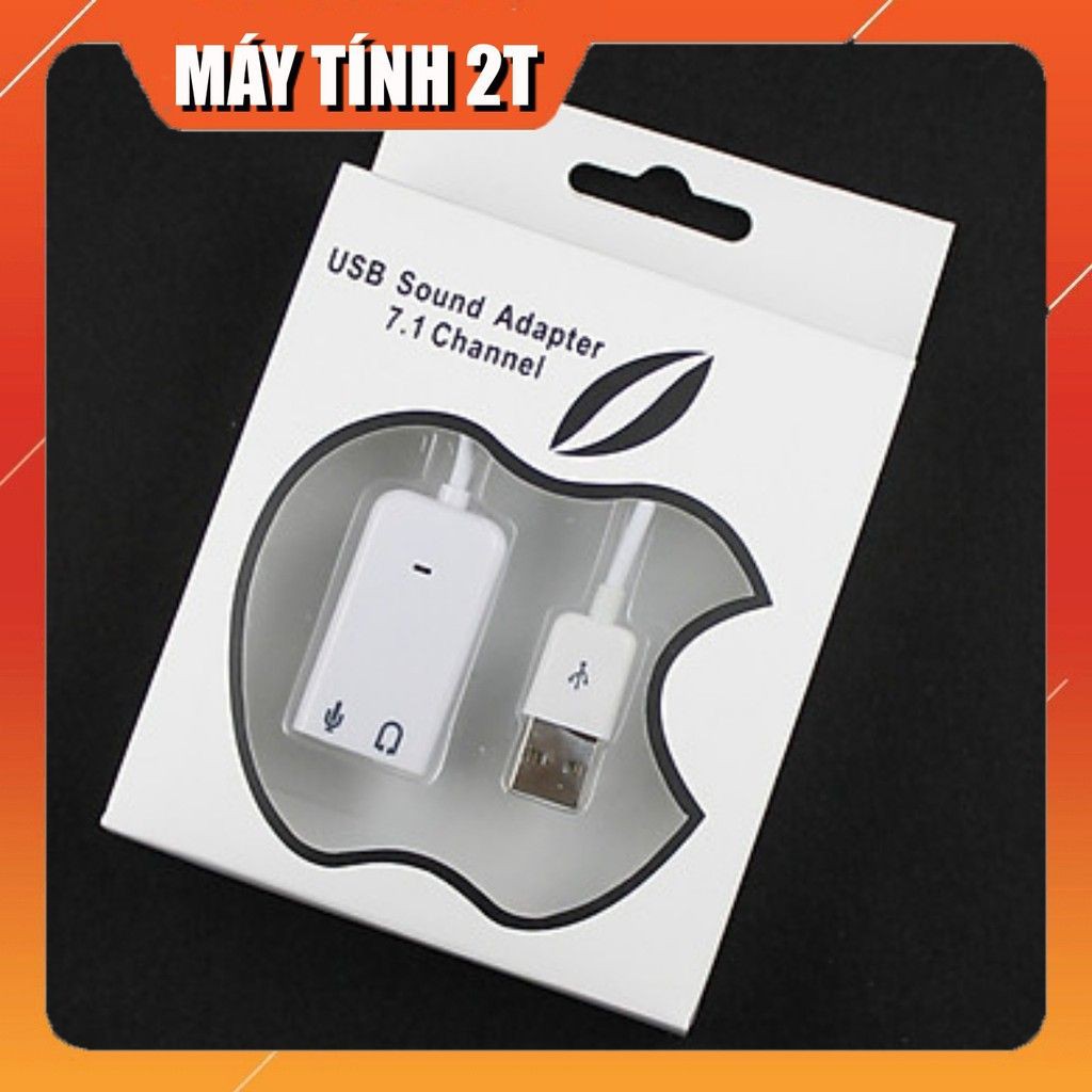 USB Sound Adapter 7.1 Có Dây - Usb chuyển thành card âm thanh- Gear Design