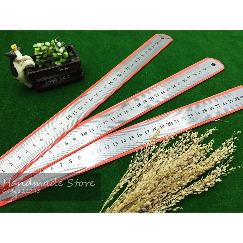 Thước sắt học sinh 15cm 20cm 30cm