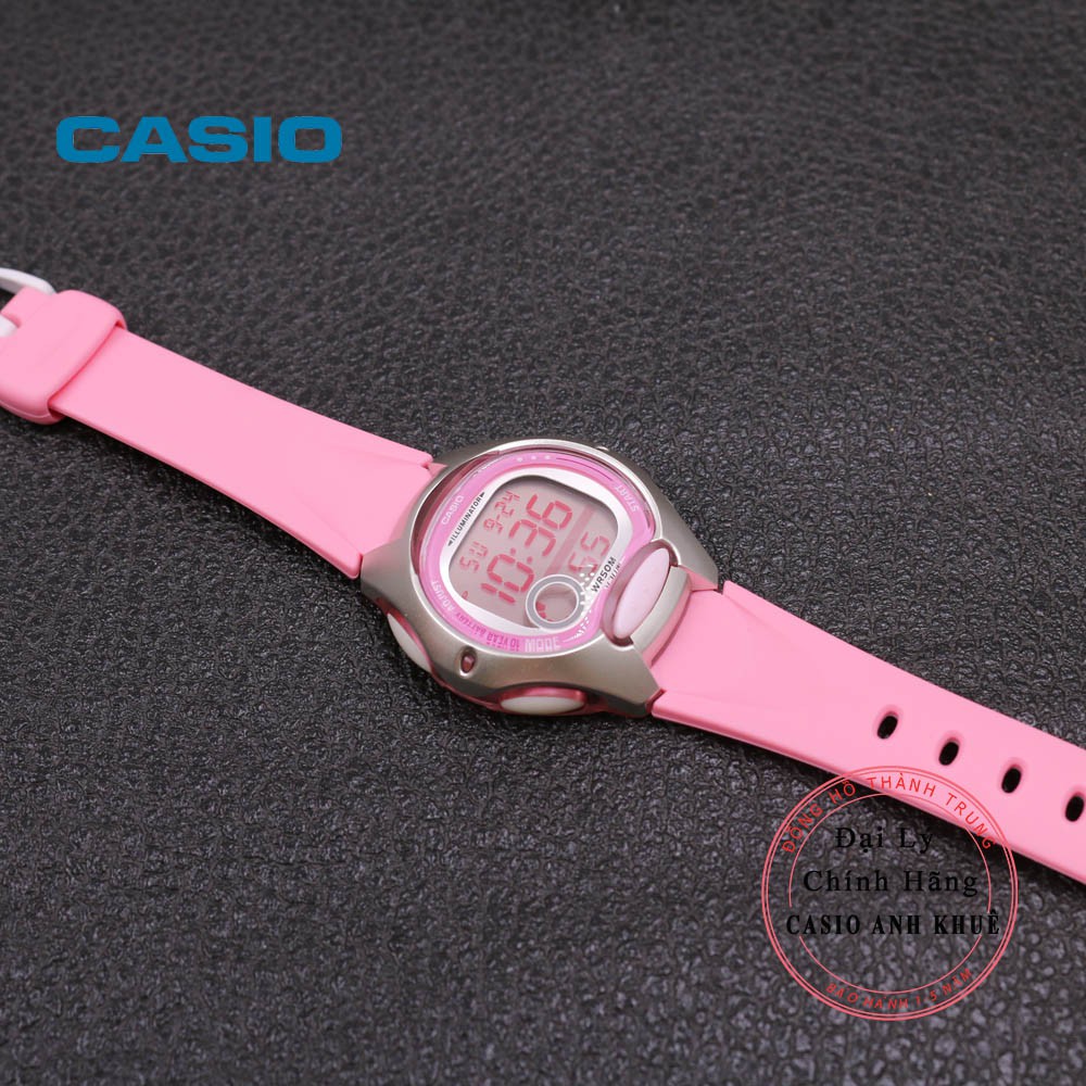 Đồng Hồ Nữ Casio LW-200-4BVDF Dây Nhựa Pin 10 Năm