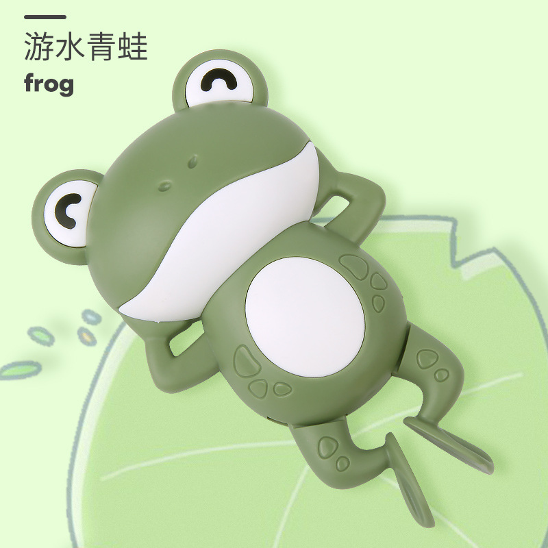 Ếch đồ chơi vui nhộn thả bồn tắm cho bé