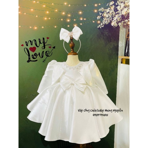 Váy công chúa Nhung Nguyễn set bóng