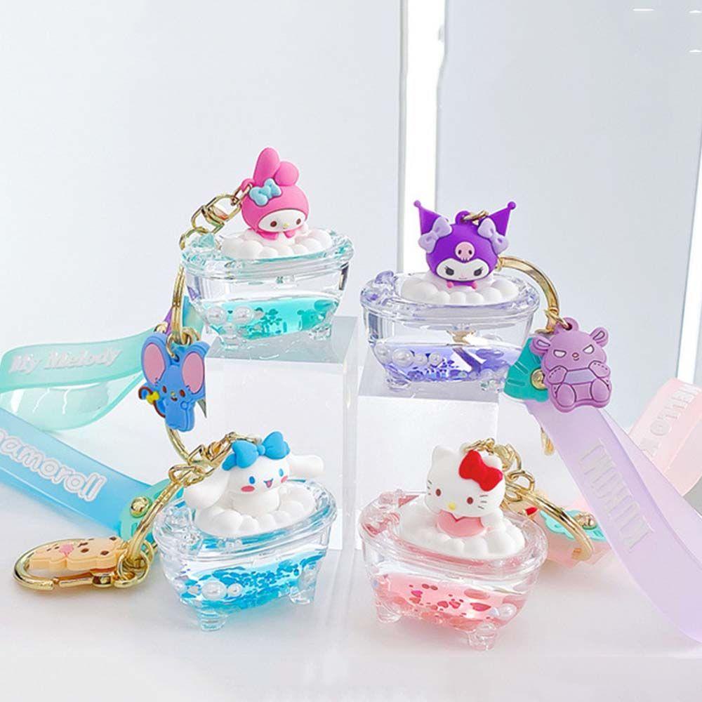 Móc Khóa Hình Chú Chó Hoạt Hình Bằng Acrylic Đáng Yêu