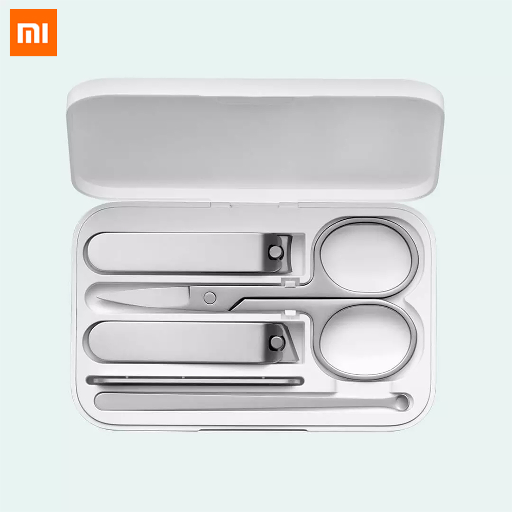 Bộ bấm móng tay Xiaomi Mijia 2020 MJZJD002QW 5 Món - Kìm bấm móng Xiaomi Mijia MJZJD001QW Inox siêu sắc siêu bền