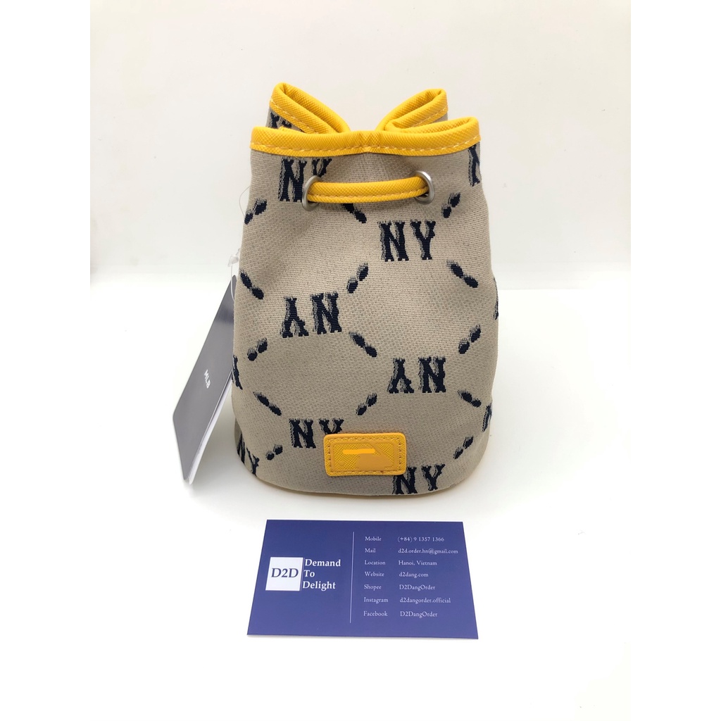 Túi M.L.B Monogram Mini Bucket Bag Season 2022