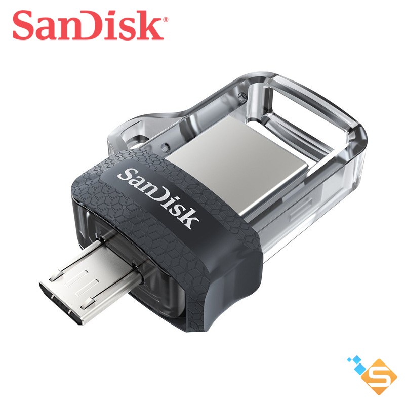 USB 3.0 OTG SANDISK Ultra Dual Drive Type-C M3.0 128GB 64GB Read 150Mb/s Bạc - Bảo Hành Chính Hãng 2 Năm