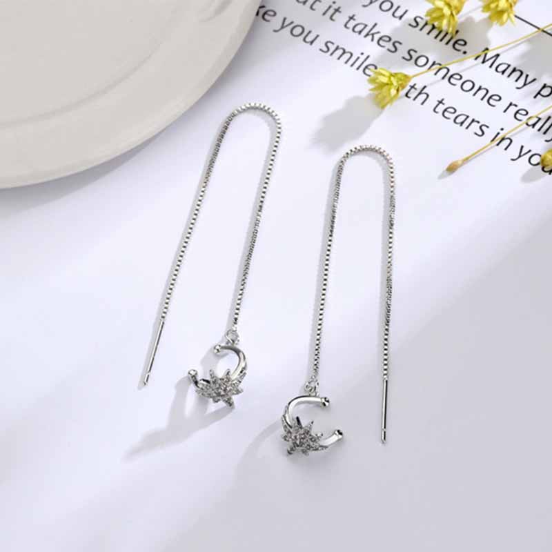 1 Chiếc Bông Tai Dài Thời Trang Dành Cho Nữ