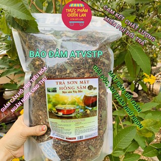 Trà Sơn Mật Hồng Sâm Tự Nhiên, Túi 250g
