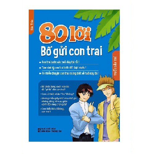 Sách - 80 Lời Bố Gửi Con Trai | BigBuy360 - bigbuy360.vn