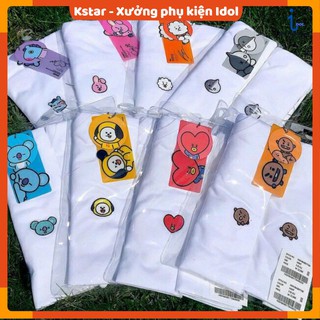 Áo phông hình nhân vật Bangtan official