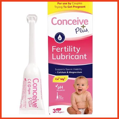 (Tuýp lẻ) Gel Hỗ Trợ Sức Khỏe Conceive Plus Cho Nam Nữ - Tăng Khả Năng Của &quot;Tinh Binh&quot; - Hỗ trợ có thai tự nhiên