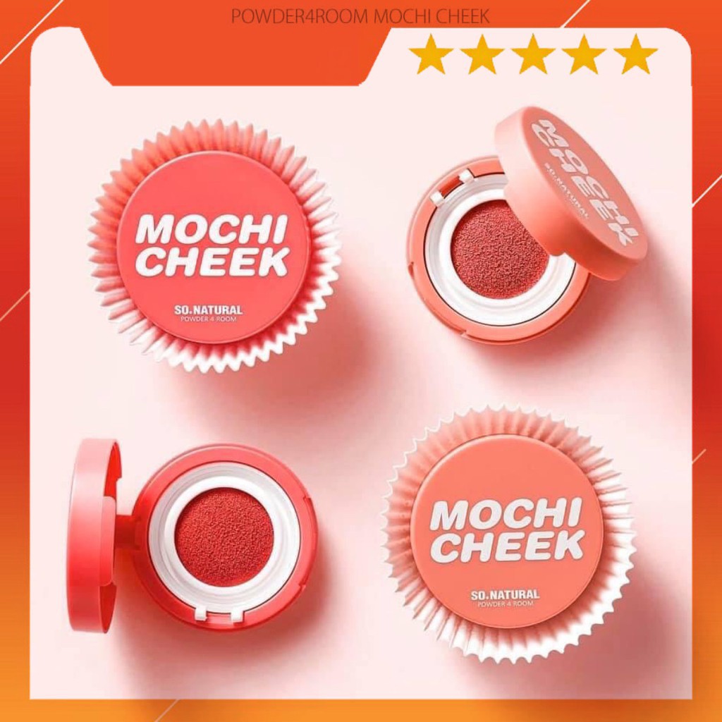 Má Hồng Dạng Kem Mochi Cheek Lên Màu Tự Nhiên Hot Trend Make Up Hiện Nay I Mỹ Phẩm So'natural Hàn Quốc
