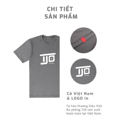 Áo phông ngắn tay co giãn Unisex TJO New Tee - ÁO THUN LẠNH NAM, CO GIÃN ĐA CHIỀU