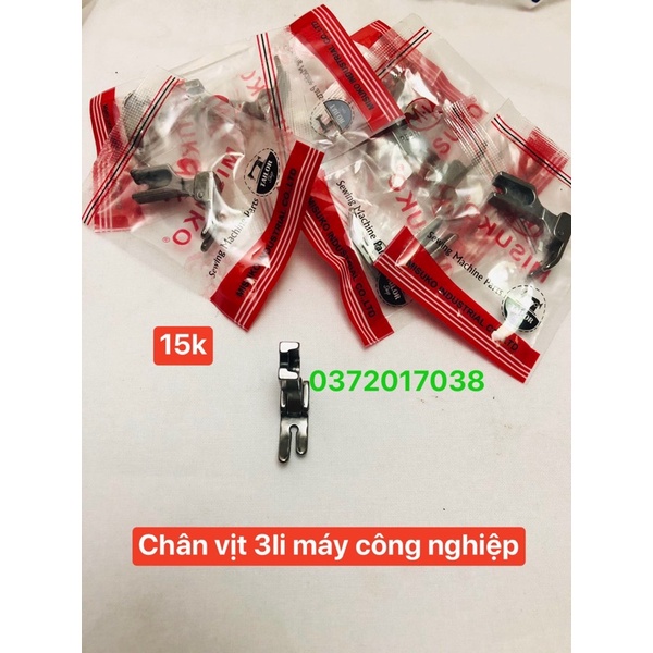 chân vịt 3ly (P58N) máy may công nghiệp 1kim