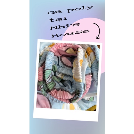 Set ga gối cotton poly nhập khẩu vải mềm , mịn, không phai màu, không xù lông