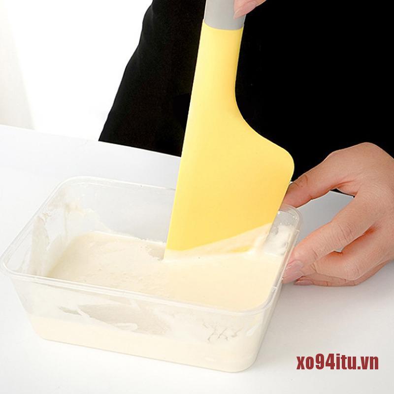 Muỗng silicon chống dính cỡ lớn dùng làm bánh tiện lợi