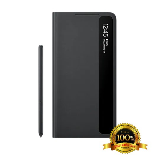 [CHÍNH HÃNG] Bao Da S21 Ultra Kèm S-Pen / Bao da Clear View Kháng Khuẩn Kèm S-Pen S21 Ultra Nobox Mới 100%