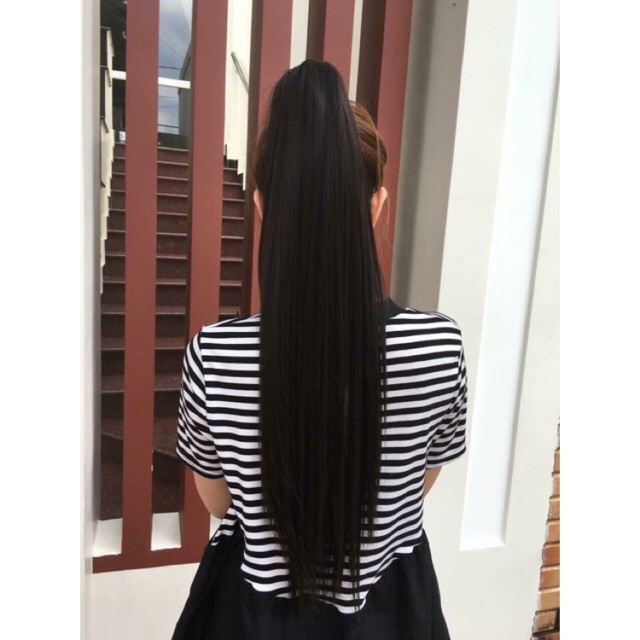 Tóc Ngoặm🥰 freeship🥰 thẳng cao cấp chịu nhiệt- hình thật