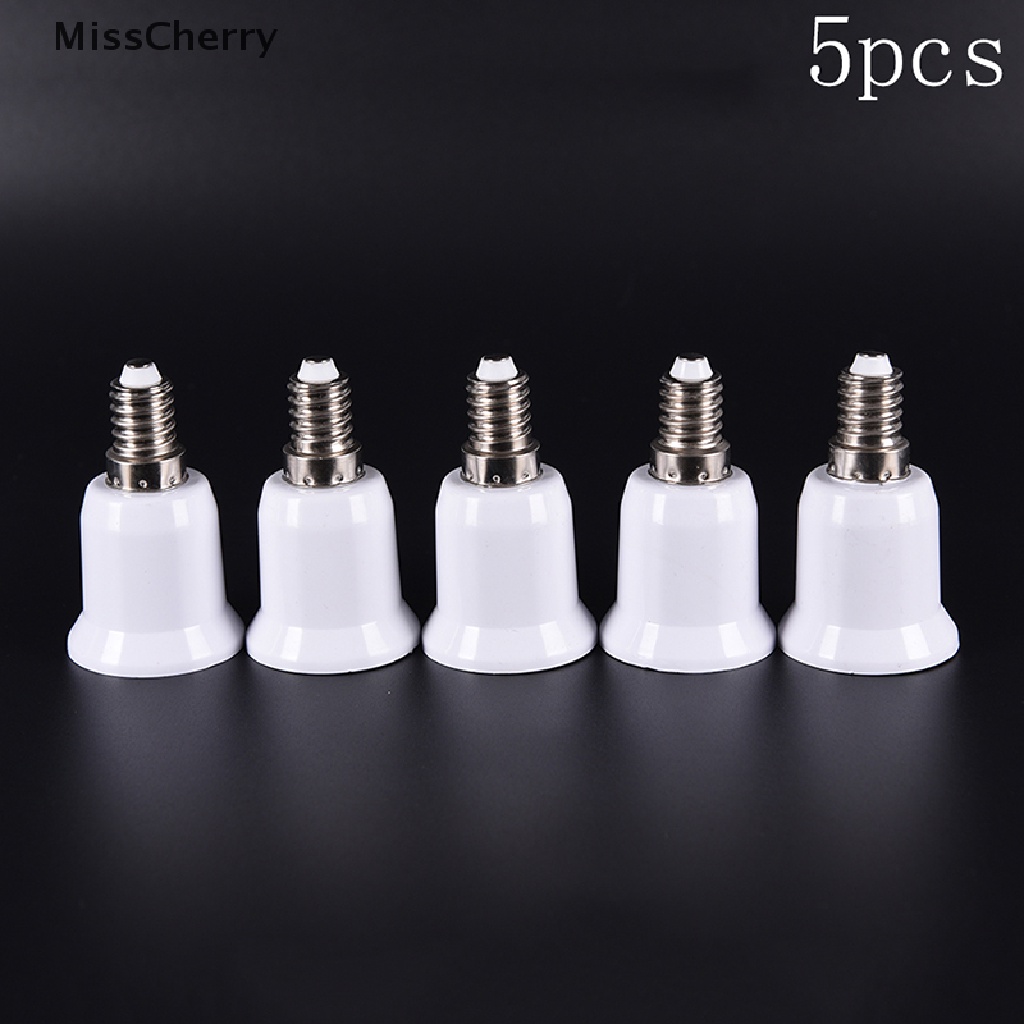 Bộ 5 Đuôi Đèn Chuyển Đổi Từ E14 Sang