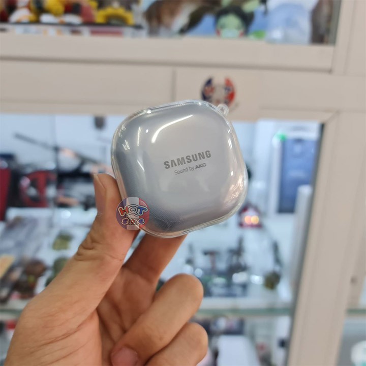 Ốp dẻo trong suốt cho tai nghe Galaxy Buds Live / Buds Pro (Clear Soft Case)