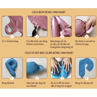Set Bóng Bay Trang Trí Sinh Nhật Phi Hành Gia