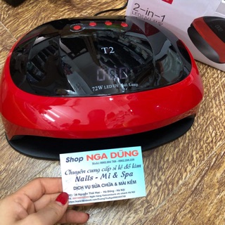 Máy hơ móng T2 72w hơ móng gel