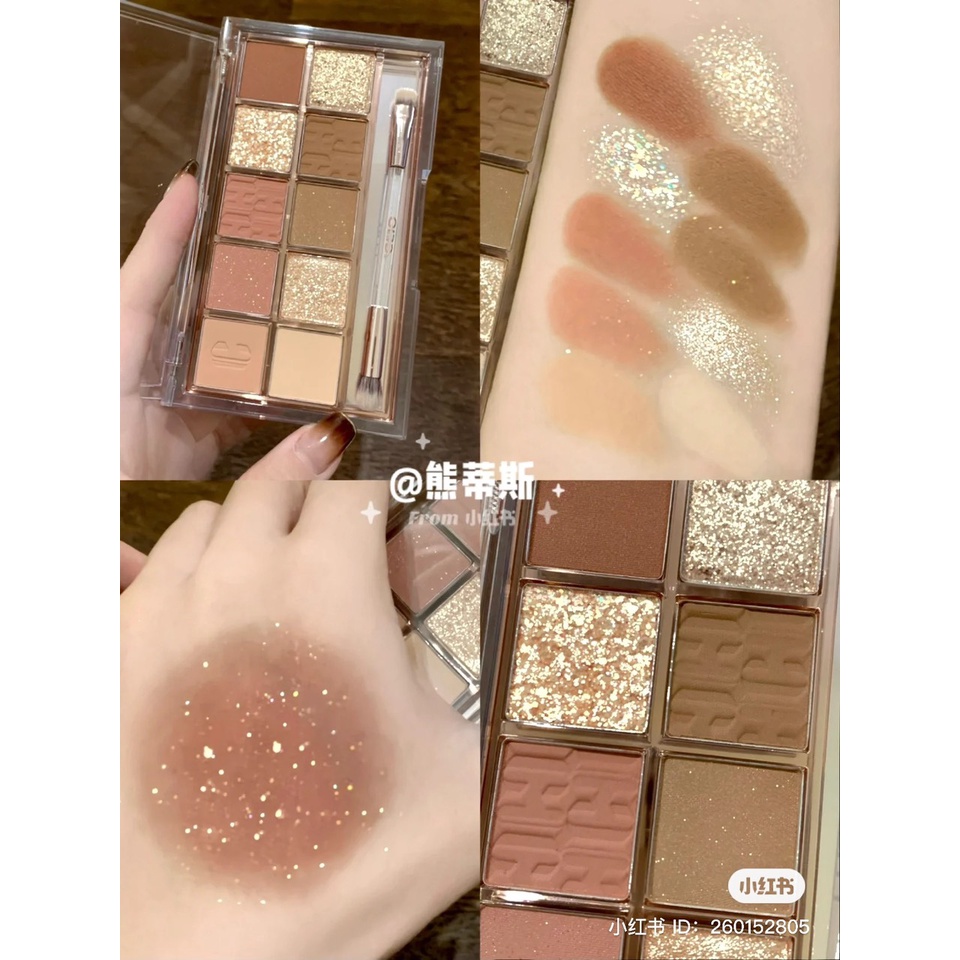 Bảng Phấn Mắt 10 Ô Clio Pro Eye Palette