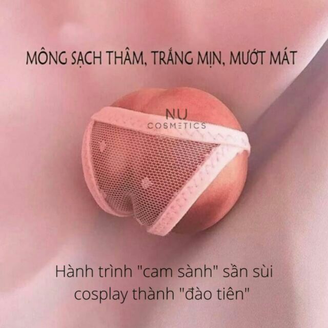 Tẩy Tế bào Chết Trị Sần Mông Giúp Mông Mịn Màn Handmade Nu.cosmetic | BigBuy360 - bigbuy360.vn