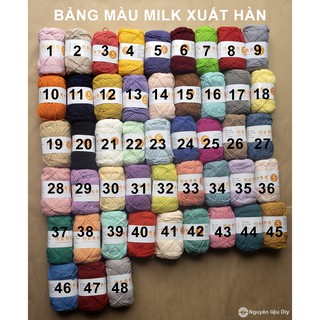 Combo len milk xuất Hàn