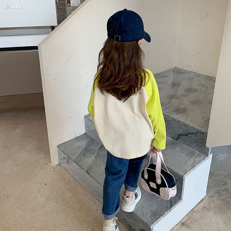 Áo Thun Cotton Tay Dài Thoải Mái Dễ Phối Đồ Thời Trang Mùa Thu Cho Bạn Gái