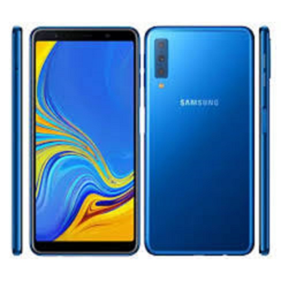 [ MÁY HÃNG ] Điện thoại Samsung Galaxy A7 2018 (A750) 2sim ram 4G/64 mới Chính hãng, Chiến PUBG/Liên Quân mượt