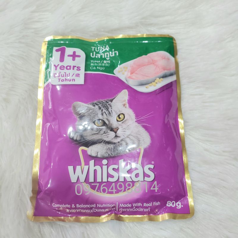 Pate whiskas 400g cho mèo