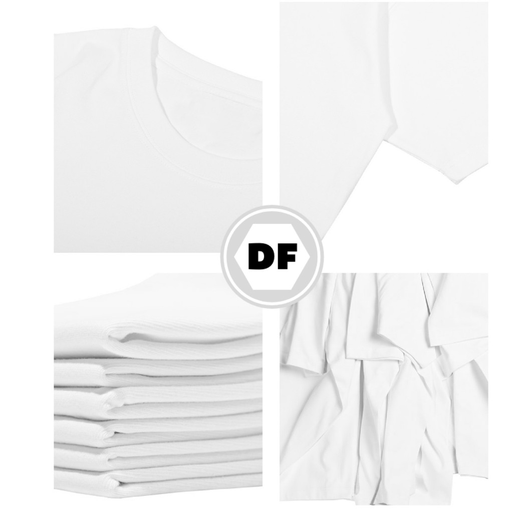 Áo Thun Trơn Cổ Tròn Cho Nam Nữ Hàng Đẹp Vải Cotton Thoáng Mát Trẻ Trung Năng Động 2 Màu Trắng Đen | DF.Unisex | BigBuy360 - bigbuy360.vn