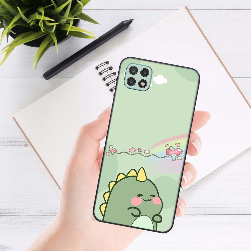 Ốp lưng Samsung A22 5G in hình khủng long , gấu nâu xinh xắn, siêu cute  mà còn vô cùng RẺ -ĐẸP