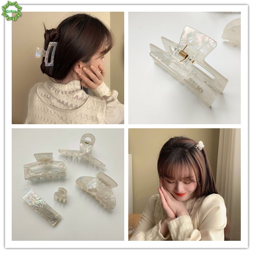 Kẹp tóc thiết kế kiểu dáng hình học phong cách cổ điển dành cho nữ