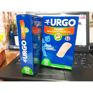 BĂNG CÁ NHÂN ĐỘ DÍNH CAO URGO DURABLE (102 MIẾNG/HỘP)