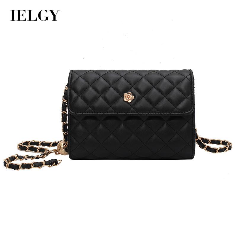 IELGY Túi Đeo Vai Hình Thoi Màu Sắc Thời Trang Hàn Quốc Cho Nữ