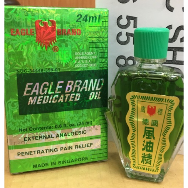 Dầu Gió Xanh Con Ó Eagle Brand USA